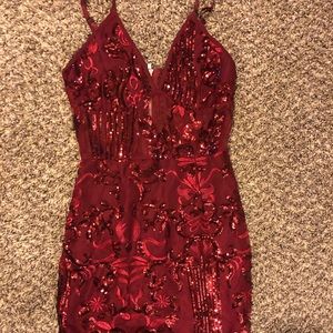 Pretty little thing bodycon spaghetti strap dress